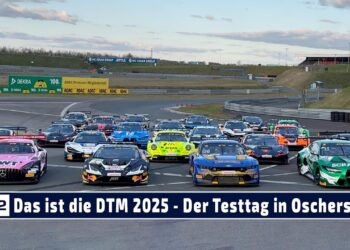 MOTOR TV22: Die ersten Bilder vom DTM Test in Oschersleben 2025