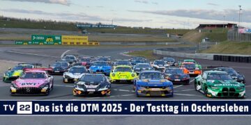 MOTOR TV22: Die ersten Bilder vom DTM Test in Oschersleben 2025