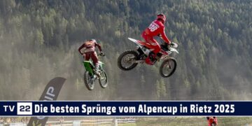 MOTOR TV22: Die besten Sprünge vom Alpencup Motocross 2025 in Rietz