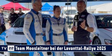 MOTOR TV22: Florian Auer und Elke Irlacher vom Team Moosleitner bei der Lavanttal-Rallye 2025