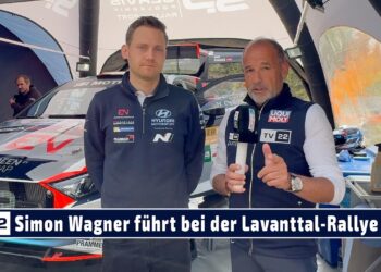 1744401604 maxresdefault MOTOR TV22: Titelverteidiger Simon Wagner liegt nach Tag 1 bei der Lavanttal-Rallye in Führung