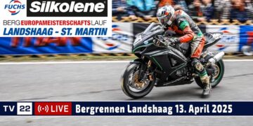 🇩🇪 LIVE Bergrennen Landshaag – St. Martin | Der Start vom Rennen am 13. April 2025