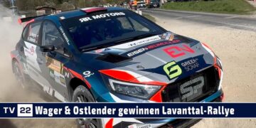 MOTOR TV22: Simon Wagner siegt mit Hanna Ostlender bei der Lavanttal-Rallye 2025