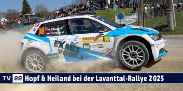 MOTOR TV22: Peter Hopf und Stefan Heiland im Skoda Fabia Proto bei der Lavanttal-Rallye 2025