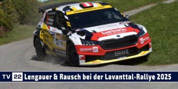 MOTOR TV22: Michael Lengauer & Jürgen Rausch im Skoda Fabia RS Rally2 bei der Lavanttal-Rallye 2025