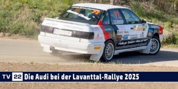 MOTOR TV22: Die Audi vom Ur-Quattro bis zum Audi A1 Rally2 bei der Lavanttal-Rallye 2025