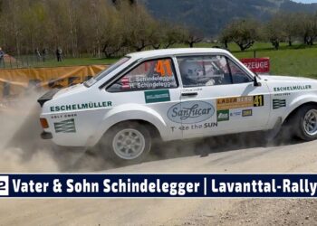 MOTOR TV22: Lukas und Helmut Schindelegger im Ford Escort RS2000 MK2 bei der Lavanttal-Rallye 2025