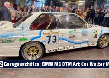 Garagenschätze: BMW M3 DTM Art Car von Design Lackierer Walter Maurer in Anlehnung an den Wirte BMW