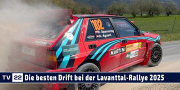 MOTOR TV22: Die spektakulärsten Drifts und Bilder von der Lavanttal-Rallye 2025