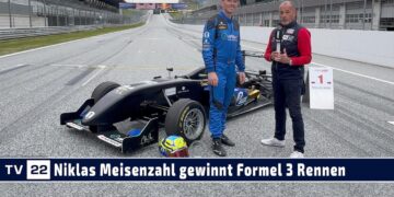 MOTOR TV22: Niklas Meisenzahl gewinnt das Formel 3 Rennen am Red Bull Ring 2025