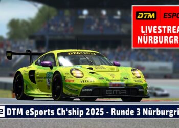LIVE DTM Nürburgring Runde 3 | DTM eSports Championship 2025 powered by RaceRoom