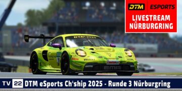 LIVE DTM Nürburgring Runde 3 | DTM eSports Championship 2025 powered by RaceRoom