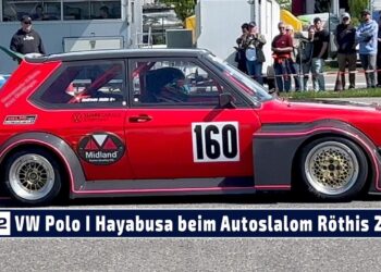 MOTOR TV22: VW Polo I Hayabusa von Andreas Helm beim Dry Racing Cup Drivingcamp Röthis 2025
