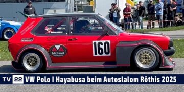 MOTOR TV22: VW Polo I Hayabusa von Andreas Helm beim Dry Racing Cup Drivingcamp Röthis 2025