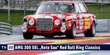 MOTOR TV22: Karl Wendlinger im Sauber C11 und in der „Roten Sau“ Mercedes | Red Bull Ring Classics