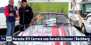 MOTOR TV22: Porsche 911 Carrera vom 2-fachen Europameister Gerald Glinzner beim Rechbergrennen 2025