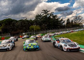240410 dtm 3 Bei sechs DTM-Events sehen die Zuschauer den Porsche Sixt Carrera Cup Deutschland (Foto: Porsche)