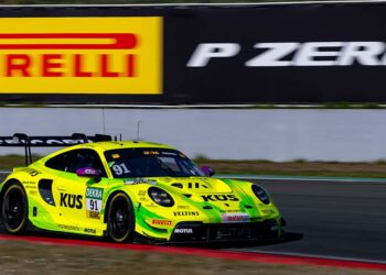Thomas Preining gelang die schnellste Runde beim DTM-Test