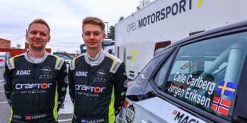 Starker JERC-Saisonstart in Spanien: Calle Carlberg (r.) und sein Beifahrer Jørgen Eriksen