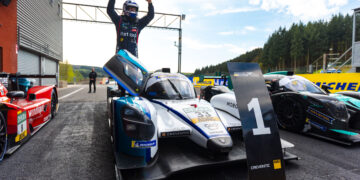 Jubel bei Thomas Ambiel, der erst in diesem Jahr in den Prototype Cup Germany eingestiegen ist