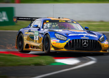 Maro Engel war Trainingsschnellster beim DTM-Auftakt