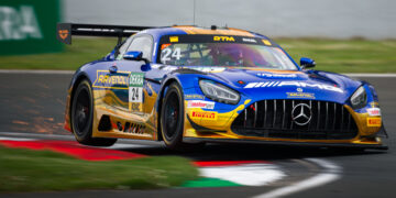 Maro Engel war Trainingsschnellster beim DTM-Auftakt