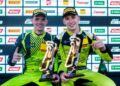 Jay Mo Härtling (li.) und Enrico Förderer gewannen beide Rennen in Oschersleben
