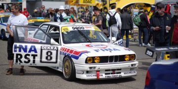 Vom 9. bis 11. Mai 2025 findet die Hockenheim Historic zum zweiten Mal unter dem Titelpatronat des ADAC statt (Foto: Hockenheim-Ring GmbH)