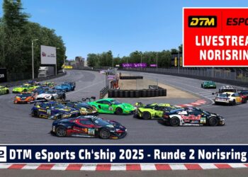 LIVE DTM Norisring Runde 2 | DTM eSports Championship 2025 powered by RaceRoom