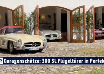 Garagenschätze: Mercedes 300 SL – Auf Probefahrt mit Werkstattführung Hans Kleissl | HK Engineering