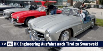 MOTOR TV22: Mercedes-Benz 300 SL Ausfahrt nach Tirol mit HK Engineering