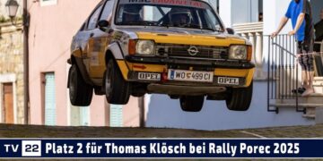 MOTOR TV22: Sensationeller Platz 2 für Opel Kadett C GT/E | Team Thomas Klösch bei Rally Porec 2025