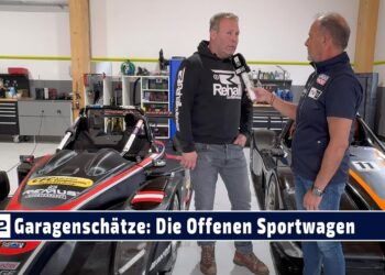 Garagenschätze: Die offenen Sportwagen in der Motorsport Garage von Michael Aberer