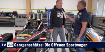 Garagenschätze: Die offenen Sportwagen in der Motorsport Garage von Michael Aberer