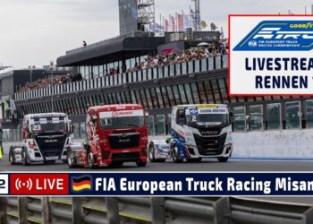 🇩🇪 LIVE Truck Grand Prix Misano: R1 Goodyear FIA European Truck Racing Ch’ship – 17. Mai 2025