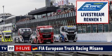 🇩🇪 LIVE Truck Grand Prix Misano: R1 Goodyear FIA European Truck Racing Ch’ship – 17. Mai 2025