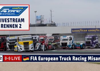 🇩🇪 LIVE Truck Grand Prix Misano: R2 Goodyear FIA European Truck Racing Ch’ship – 17. Mai 2025