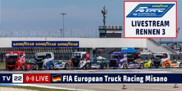 🇩🇪 LIVE Truck Grand Prix Misano: R3 Goodyear FIA European Truck Racing Ch’ship – 18. Mai 2025
