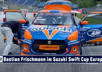 MOTOR TV22: Bastian Frischmann beim Suzuki Swift Cup Europe am Red Bull Ring 2025