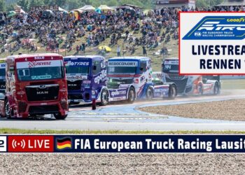 🇩🇪 LIVE Truck Grand Prix Lausitzring: R1 Goodyear FIA European Truck Racing Ch’ship – 24. Mai 2025