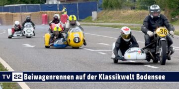 MOTOR TV22: Die Beiwagen Rennen bei der Klassikwelt Bodensee in Friedrichshafen 2025