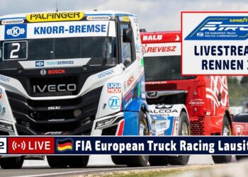 🇩🇪 LIVE Truck Grand Prix Lausitzring: R3 Goodyear FIA European Truck Racing Ch’ship – 25. Mai 2025
