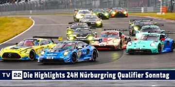 MOTOR TV22: Die Highlights vom 24H Nürburgring Qualifiers Sonntagsrennen 2025
