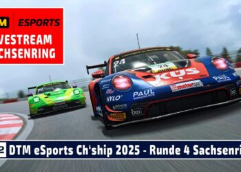 LIVE DTM Sachsenring Runde 4 | DTM eSports Championship 2025 powered by RaceRoom