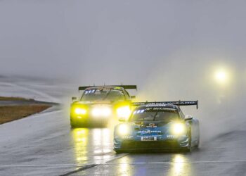Scherer-Porsche siegt im Regenkrimi