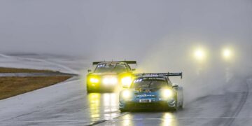Scherer-Porsche siegt im Regenkrimi