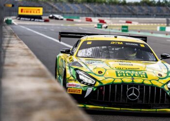 Jules Gounon setzte am Dekra Lausitzring die Trainings-Bestzeit