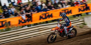 Quentin Prugnieres fuhr souverän den Laufsieg im ADAC MX Youngster Cup ein