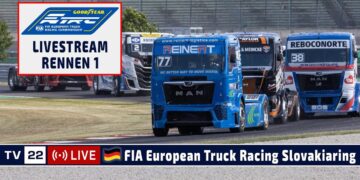 🇩🇪 LIVE Truck Grand Prix Slovakiaring: R1 Goodyear FIA European Truck Racing Ch’ship – 07. Juni 2025