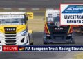 🇩🇪 LIVE Truck Grand Prix Slovakiaring: R2 Goodyear FIA European Truck Racing Ch’ship – 07. Juni 2025